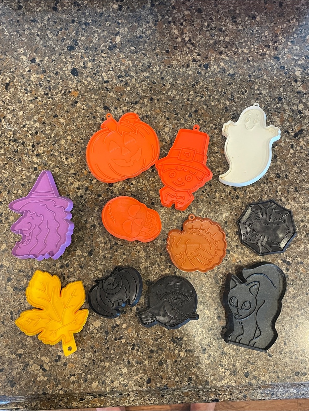 Vintage 1980’s Halloween Hallmark Fall Cookie Cutters Set of 11